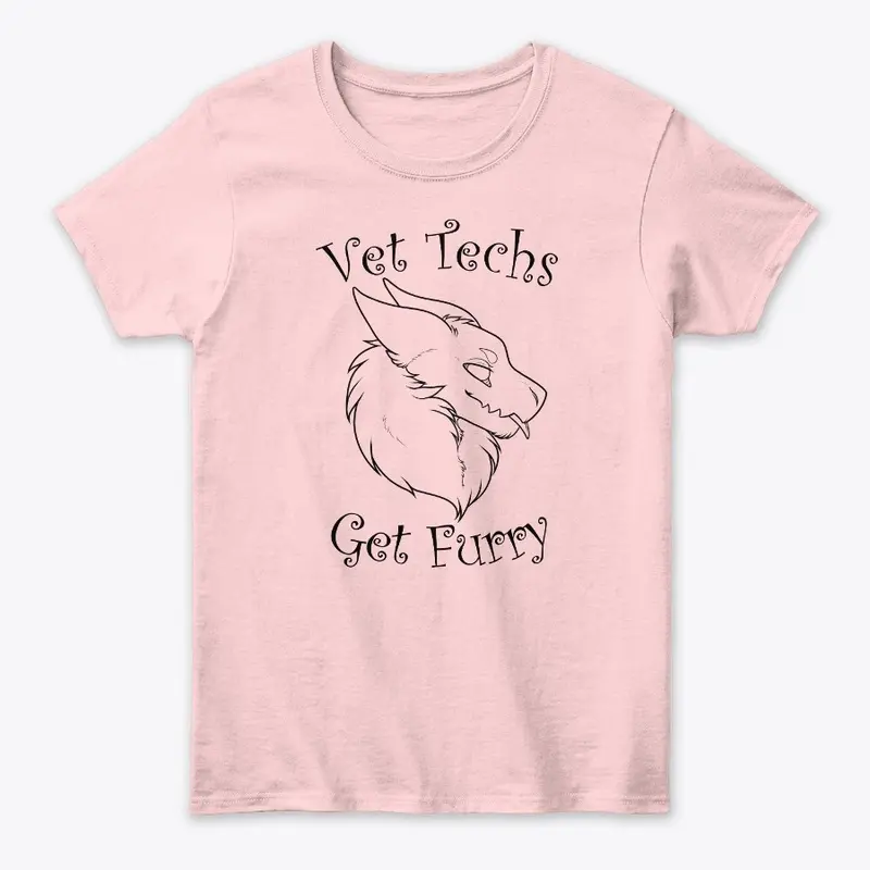 Vet Techs Get Furry T-Shirt